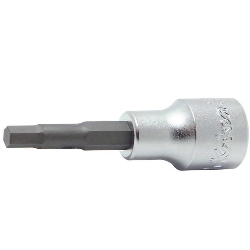 Qd Bit Socket 1/2 Sq. Dr. Bit Socket 5mm Hex Length 75mm - Adjustable Wrench Pro Series