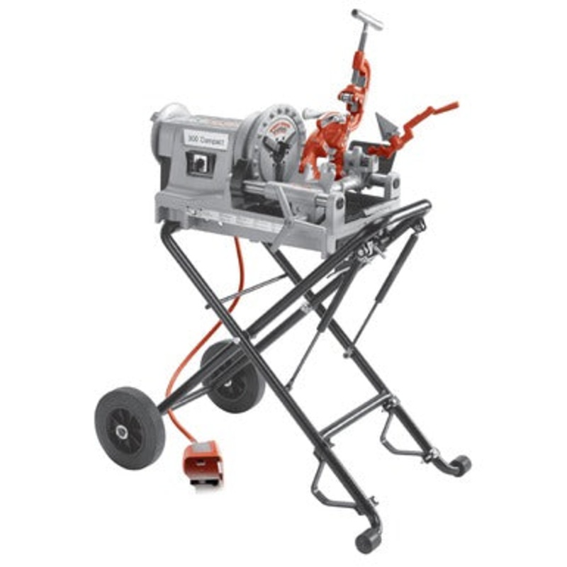 RIDGID 67182 Model 300 Compact Threading Machine w/Stand - Adjustable ...