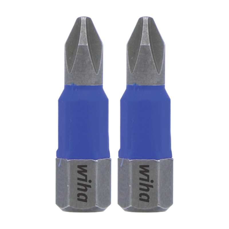 TerminatorBlue Impact Bit Phillips #2 - 1 Inch - 2 Pack - Adjustable ...