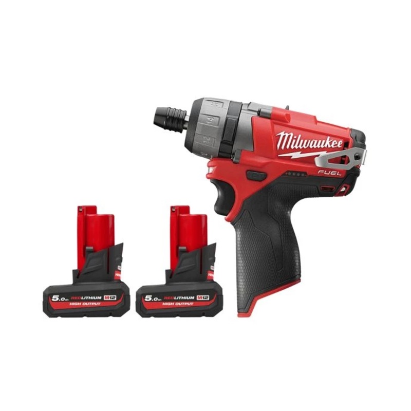 Compact Driver Use Milwaukee M12CD 12V Fuel Cordless Brushless Sub Compact Driver With 2 x ...