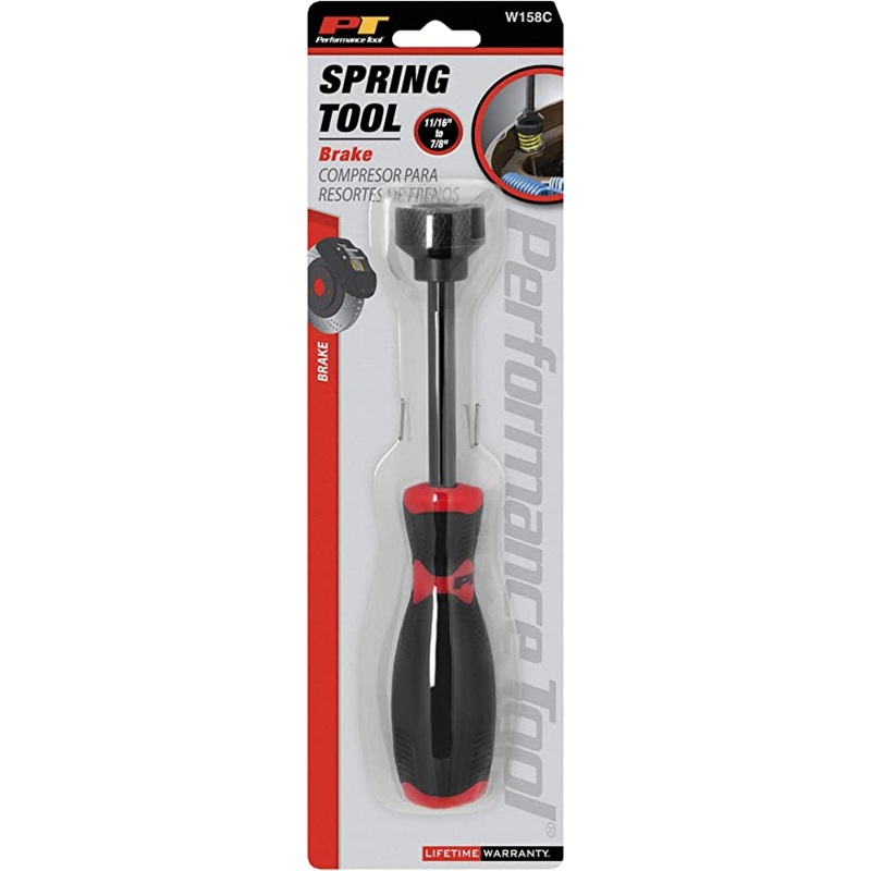 Performance Tool Brake Spring Compressor - Adjustable Wrench Pro Series
