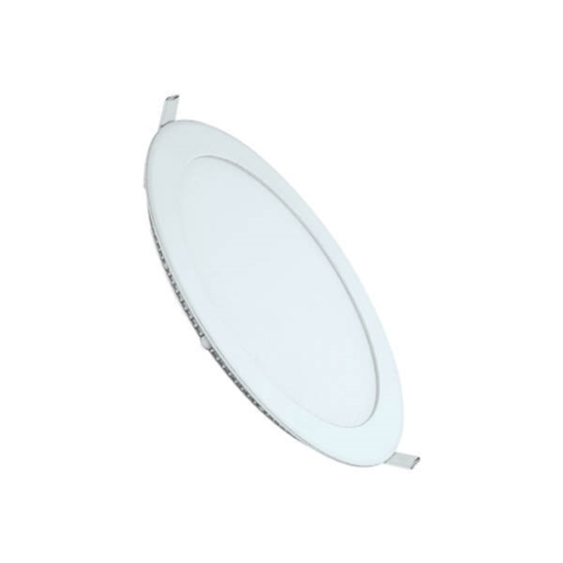 Rother 12W LED Round Recessed Panel Light, Daylight White - Adjustable ...